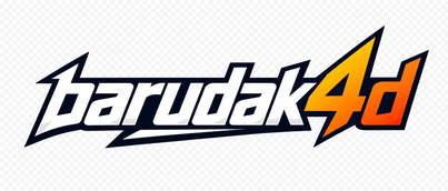 Logo barudak4d neon biru